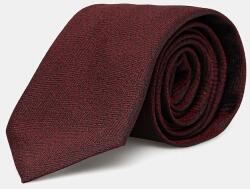 BOSS selyem nyakkendő bordó, 50550504 - burgundia Univerzális méret