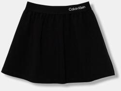 Calvin Klein gyerek szoknya fekete, mini, harang alakú, IG0IG03029 - fekete 164