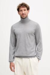 HUGO BOSS gyapjú pulóver - szürke XXL - answear - 48 990 Ft
