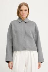 HUGO BOSS gyapjúkabát szürke, átmeneti, 50543170 - szürke 40