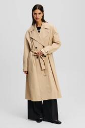 KARL LAGERFELD balonkabát női, bézs, átmeneti, kétsoros gombolású, A2W15009 - bézs 38