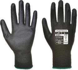 Portwest A120 - Nylon kesztyű PU tenyérmártott, fekete (A120BKR)