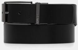 HUGO kifordítható bőröv - fekete Univerzális méret