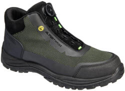 Portwest FE04 - Girder kompozit közepes bakancs huzalos fűzőrendszerrel S3S ESD SR FO fekete/zöld (FE04BGN42)