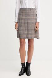 Tommy Hilfiger szoknya barna, mini, harang alakú, WW0WW46651 - barna 40