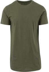 Build Your Brand Hosszított férfi póló - Olív | 2XL (BY028-1000229400)