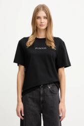 Pinko pamut póló - fekete XS - answear - 40 990 Ft