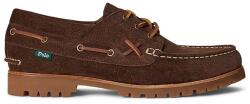 Ralph Lauren bőr mokaszin Ranger Deck barna, 812974979003 - barna Férfi 41