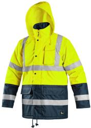 CXS Téli fényvisszaverő kabát OXFORD - Sárga / kék | XL (1110-005-155-95)