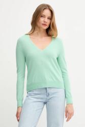 Benetton gyapjú pulóver - zöld XS - answear - 18 590 Ft