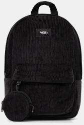Vans hátizsák fekete, kis, sima, VN000Q9ABLK1 - fekete Univerzális méret