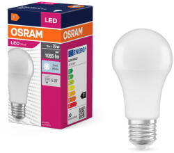 OSRAM LED izzó A60 E27 10W = 75W 1055lm 4000K Semleges 150° VALUE CLASSIC Osram (4099854109904)