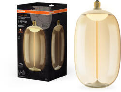 OSRAM LED dekoratív izzó E27 12W = 42W 500lm 1800K Meleg 320° Borostyánszínű, szabályozható izzószálas Vintage 1906 Osram (4058075836280)