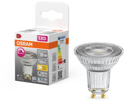 OSRAM LED izzó PAR16 reflektor GU10 3.7W = 35W 230lm 2700K Meleg CRI90 36° Szabályozható SUPERSTAR Osram (4058075613041)