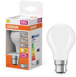 OSRAM LED izzó A60 B22d 7.5W = 75W 1055lm 2700K Meleg 300° Szabályozható Retrofit Filament CLASSIC Osram (4058075448063)