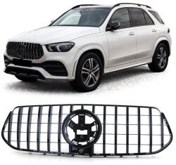  Mercedes Benz C167 V167 GLE 2019-2023 lakkozott fekete hűtőrács Panamerica AMG GT stílusban (AMG pack-hoz)