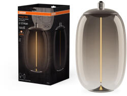 OSRAM LED dekoratív izzó E27 4W = 12W 120lm 1800K Meleg 320° Füstölt Izzószál Vintage 1906 Osram (4099854173981)