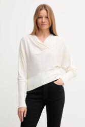 Benetton selyempulóver - bézs L - answear - 20 390 Ft