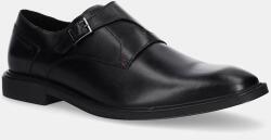 HUGO bőr félcipő Gryff - fekete Férfi 46 - answear - 54 990 Ft