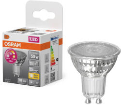 OSRAM LED izzó PAR16 reflektor GU10 4.5W = 50W 350lm 1800-2700K CCT 36° Dimmable SUPERSTAR Osram (4058075433366)