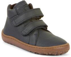 Froddo pantofi barefoot pentru băieți AUTUMN Dark Blue G3110263 | încălțăminte pentru copii cu închidere Velcro | pantofi din piele cu talpă flexibilă - 24