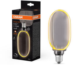 OSRAM LED dekoratív izzó G100 gömb alakú E27 4W = 12W 110lm 1800K Meleg 330° Füstölt Izzószálas Szabályozható Fényerő Vintage 1906 Osram (4058075846081)