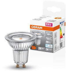 OSRAM LED izzó PAR16 reflektor GU10 6.9W = 49W 620lm 6500K Hideg 120° STAR Osram (4099854022388)