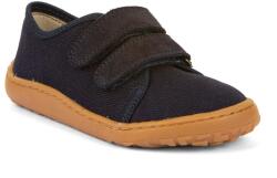 Froddo pantofi sport barefoot pentru băieți CANVAS Dark Blue G1700422 | încălțăminte pentru școală cu închidere velcro | pantofi flexibili din pânză, fără suport plantar, de culoare albastru închis - 31