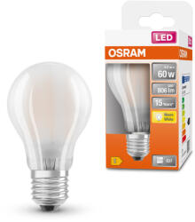 OSRAM LED izzó A60 B22d 6.5W = 60W 806lm 2700K Meleg 300° Retrofit CLASSIC Filament Osram (4058075114913)