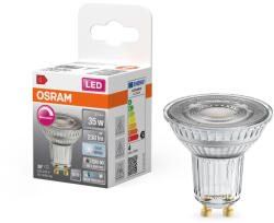 OSRAM LED izzó PAR16 reflektor GU10 3.7W = 35W 230lm 4000K Semleges CRI90 36° Szabályozható SUPERSTAR Osram (4058075613065)