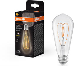 OSRAM LED dekoratív izzó ST64 Edison E27 7.2W = 60W 806lm 2700K Meleg CRI90 300° Szabályozható Vintage 1906 Osram (4058075836969)