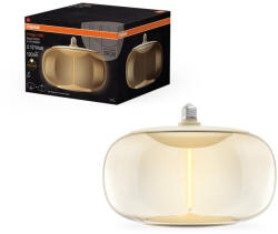 OSRAM LED dekoratív izzó E27 2, 5 W = 12 W 120 lm 2700 K Meleg 320° Borostyánszínű Izzószál Vintage 1906 Osram (4099854173806)