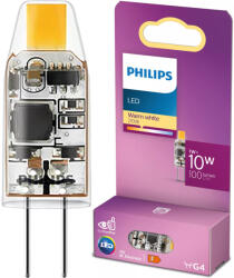 Philips G4 LED kapszulaizzó 1W = 10W 100lm 2700K Meleg 12V Philips (8720169300453)