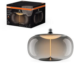 OSRAM LED dekoratív izzó E27 12W = 32W 350lm 1800K Meleg 320° Füstölt Izzószálas Szabályozható Fényerő Vintage 1906 Osram (4058075836303)