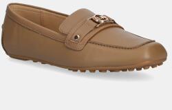 MICHAEL Michael Kors bőr mokaszin Mandy bézs, lapos talpú, 40T5MAFR1L. 297 - bézs Női 37