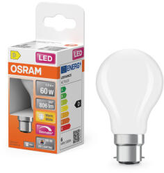 OSRAM LED izzó P45 gömb alakú B22d 5.5W = 60W 806lm 2700K Meleg CRI90 300° Izzószálas, szabályozható fényerejű SUPERSTAR PLUS CLASSIC Osram (4099854133145)