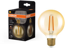 OSRAM LED dekoratív izzó G80 gömb alakú E27 7.2W = 60W 806lm 2400K Meleg 300° Szabályozható Vintage 1906 Osram (4099854137860)