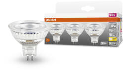 OSRAM 3x LED izzó MR16 reflektor GU5.3 6.5W = 50W 621lm 2700K meleg fehér 12V 36° STAR Osram (4058075617728)