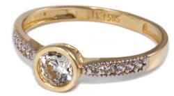 Ékszershop Eljegyzési köves arany gyűrű (1300528)