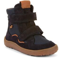 Froddo cizme barefoot de iarnă pentru băieți TEX WINTER TL Dark Blue G3160247-T | încălțăminte pentru copii cu închidere Velcro | încălțăminte din piele cu membrană și talpă flexibilă - 26