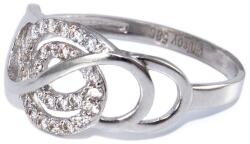 Ékszershop Köves fantázia fehérarany gyűrű (1112132)