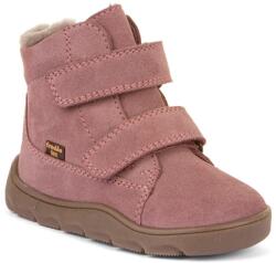Froddo cizme barefoot de iarnă pentru fete ZERU TEX FURRY Dark Pink G2110151-5 | încălțăminte de iarnă pentru copii cu închidere Velcro | încălțăminte din piele cu membrană și talpă flexibilă - 21