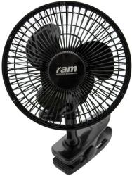 RAM ventilátor csipesszel 15 cm (15W)