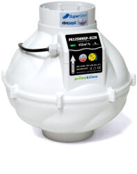 Prima Klima Prima Klima ventilátor Whisperblower PK125WHSP-EC29, EC 125 mm - 450 m3/h, EC motor szabályzás nélkül