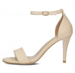 Filippo Sandale dama, bej, elegante, piele naturala, cu toc, Filippo DS4430-23-BE-Bej (Marime: 37) (DS4430-23-BE-Bej-37)