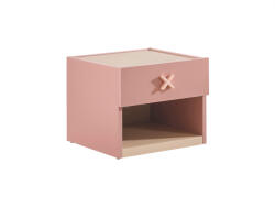KUPA Noptiera pentru copii cu sertar , Functionalitate E i stil, colectia Nordic (22105)