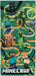Mojang Minecraft Funtage Graphic fürdőlepedő, strand törölköző Mob Attack 70x140 cm