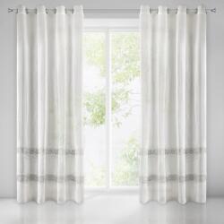 Takoy Perdea ANNE DIVA LINE decorată cu tivuri, model ornamental din catifea