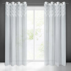 Takoy Perdea ANET cu o dungă decorativă de frunze jacquard în partea de sus de 140 x 250 cm