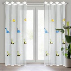 Takoy Perdea de copii DINO cu broderie de dinozauri 140 x 250 cm